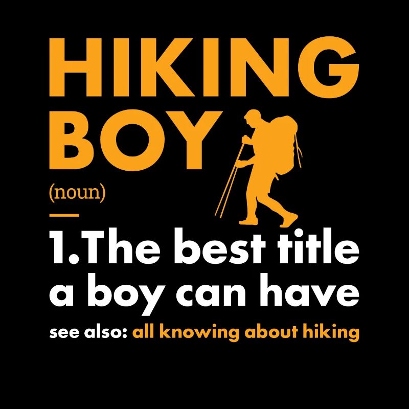 Hiker Boy Definition Hiking