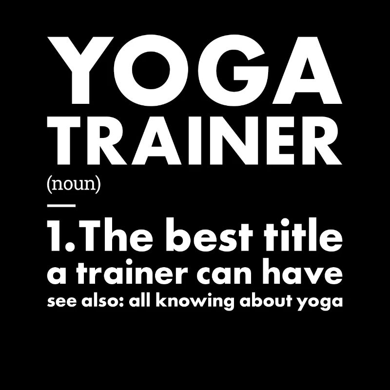 Yogi Trainer Définition Yoga