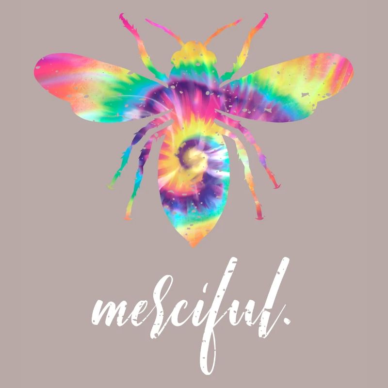 Tie Dye Bee Merciful Biene Be Merciful