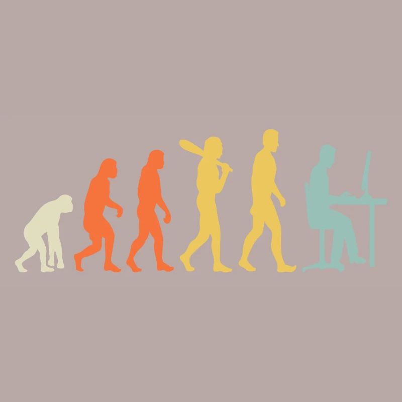 Évolution de l’homme à la conception informatique