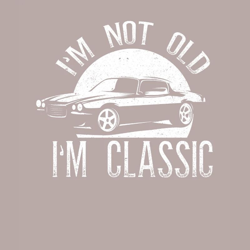 Ich bin nicht alt, ich bin Oldtimer-Sammlung