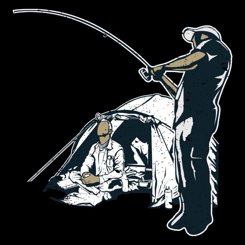 Camping des tentes de pêche à la carpe