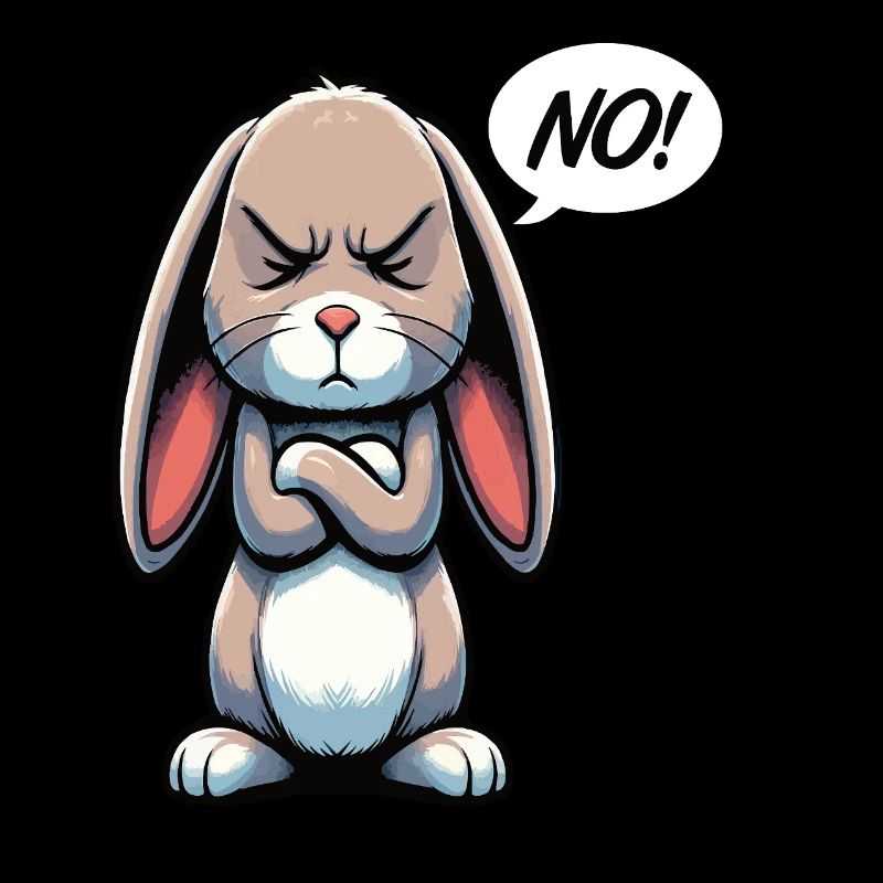 No rabbit hare hares long-eared knocker buck