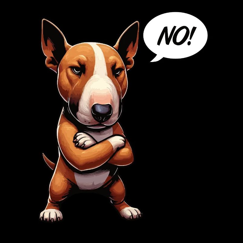 Pas de Bull Terrier miniature Propriétaire d’un Bully Bull Terrier