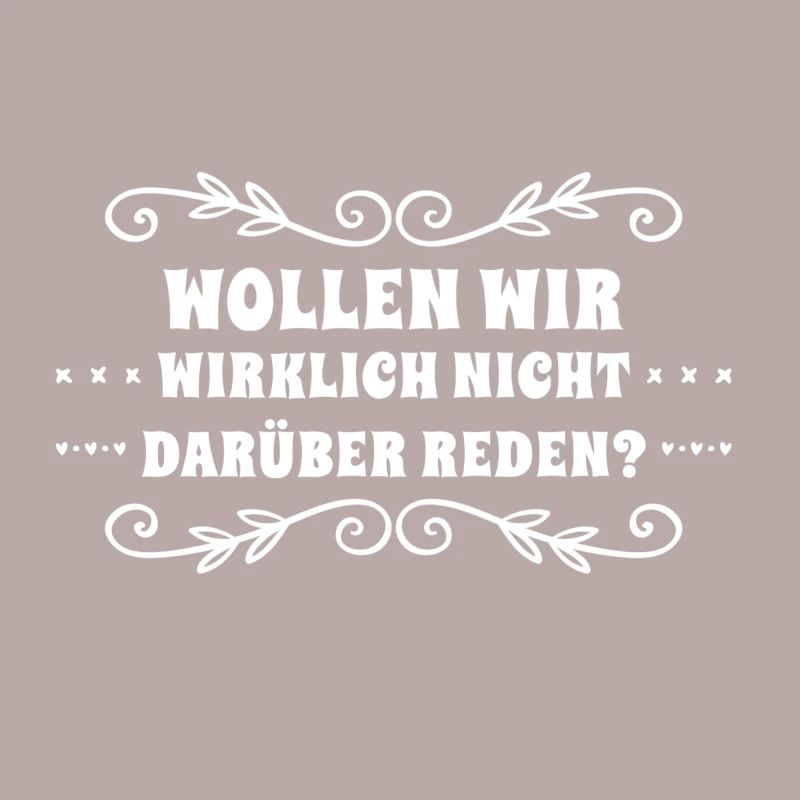 ich will darüber reden