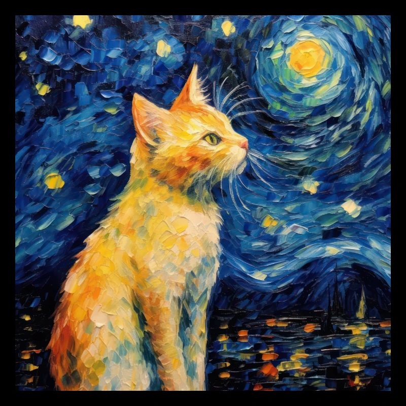 Chat, Motif De Chat