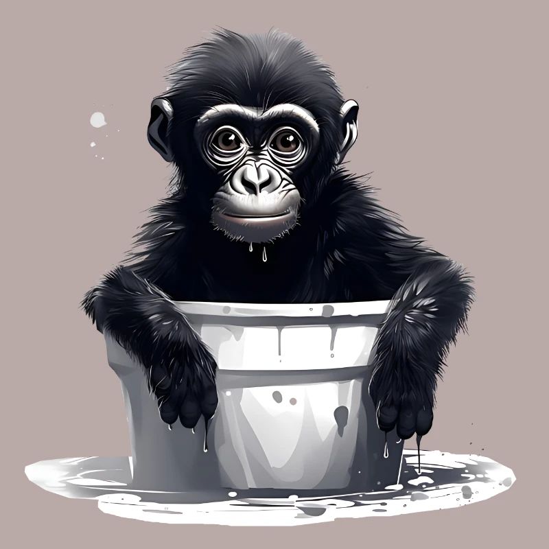 A monkey defies climate change