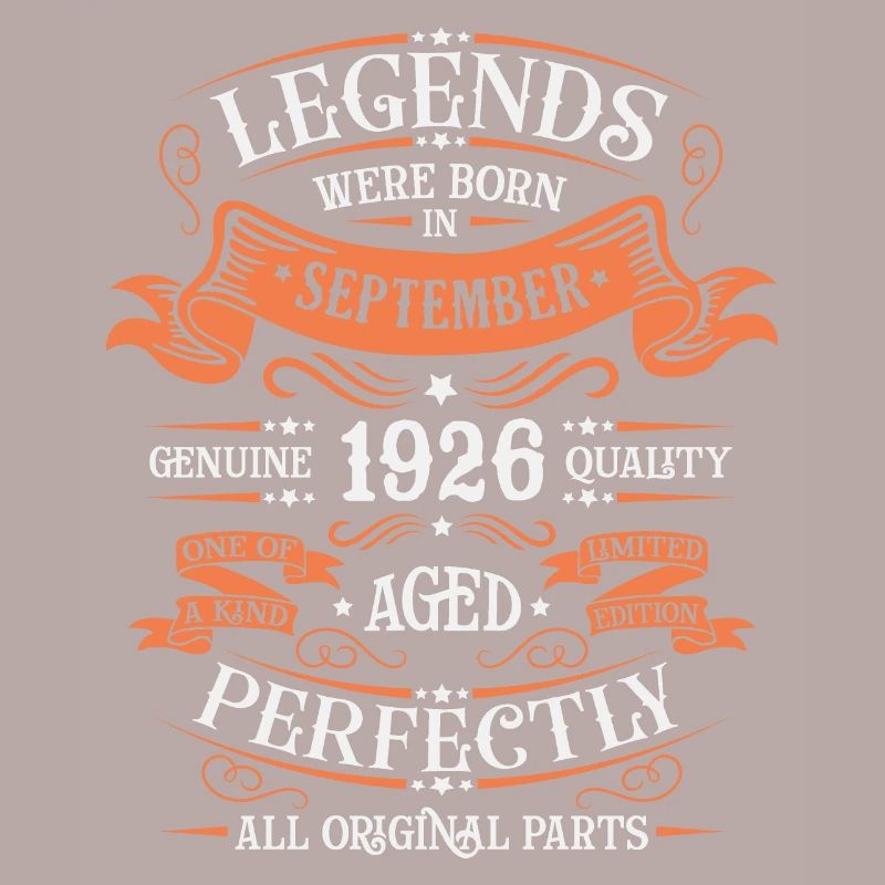 September 1926 Originelle Geburtstagsgeschenkidee