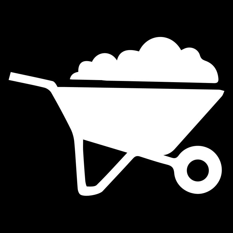 Wheelbarrow symbol