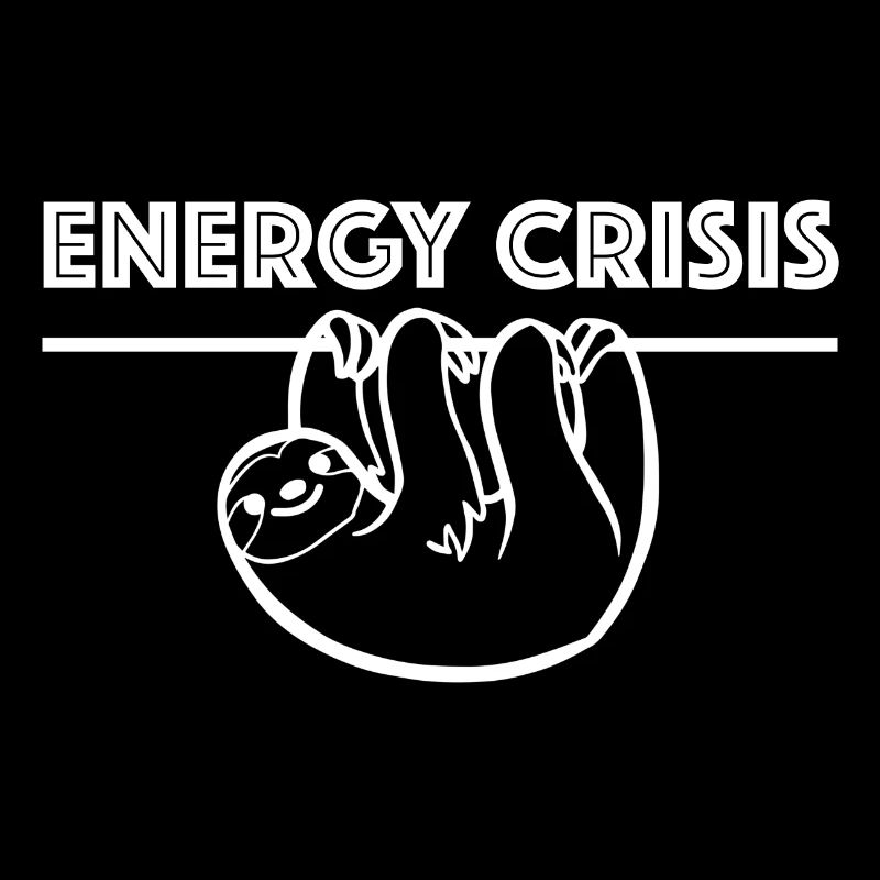 Energy crisis | Sloth, nature, saving energy