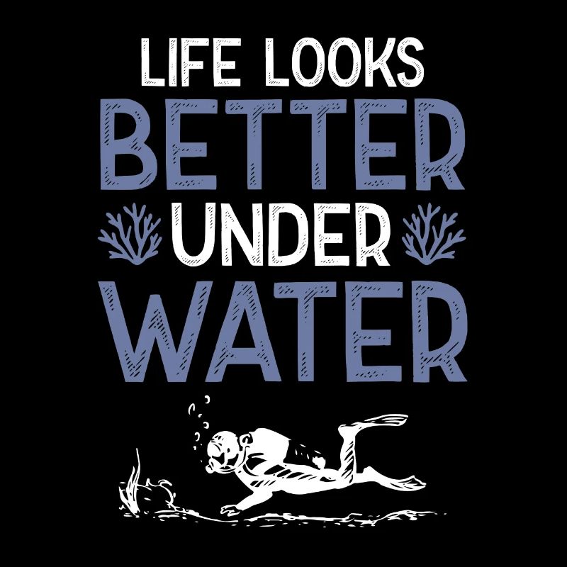 Diving underwater