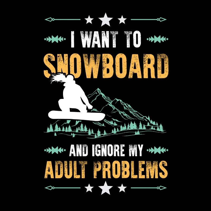 Ignorer les problèmes de snowboard