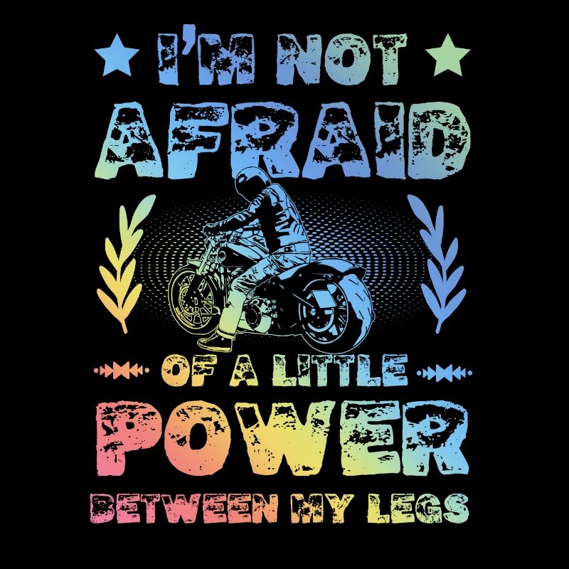 Motorrad Power Spruch