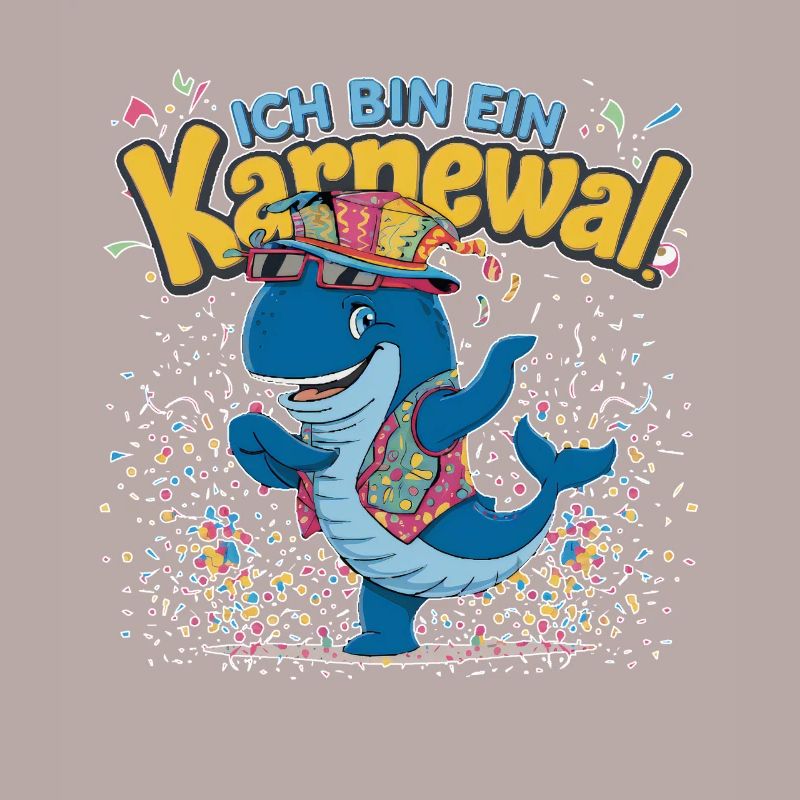 Ich Bin Ein Karnewal Lustiger Wal