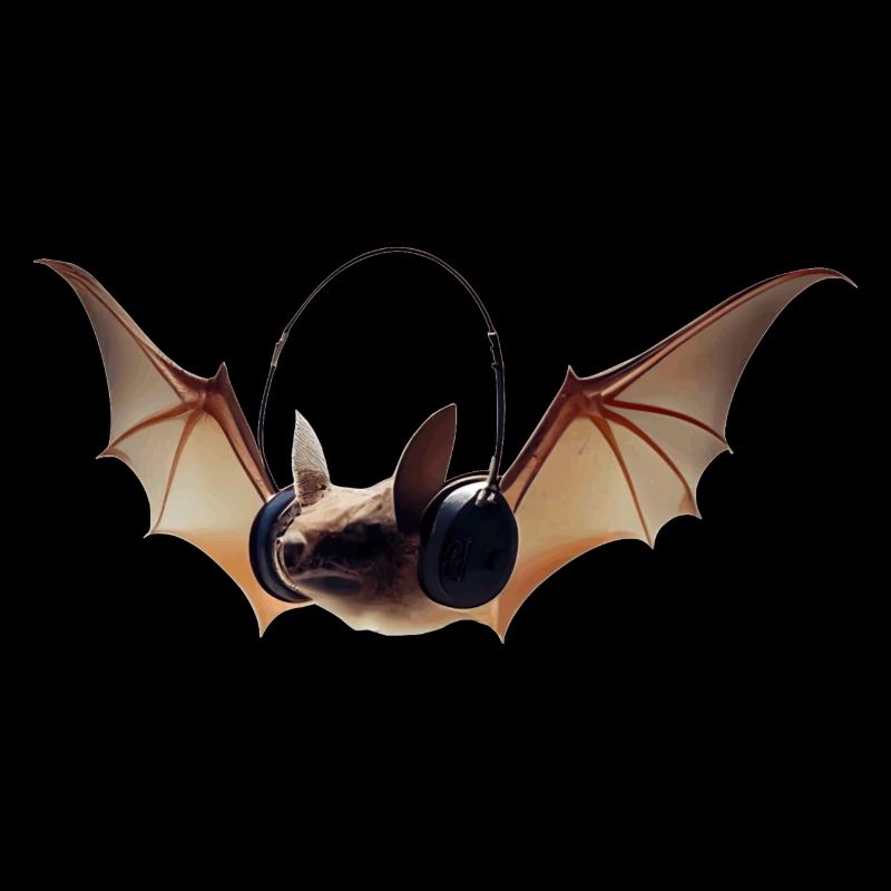 Bats have keen hearing