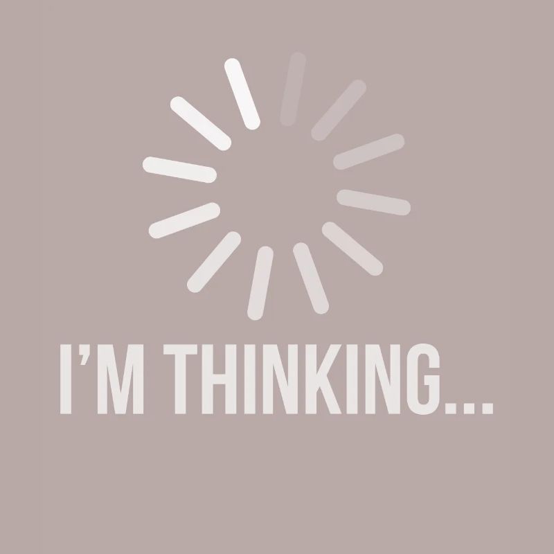 Computer Ich denke Buffer Pun Apparel