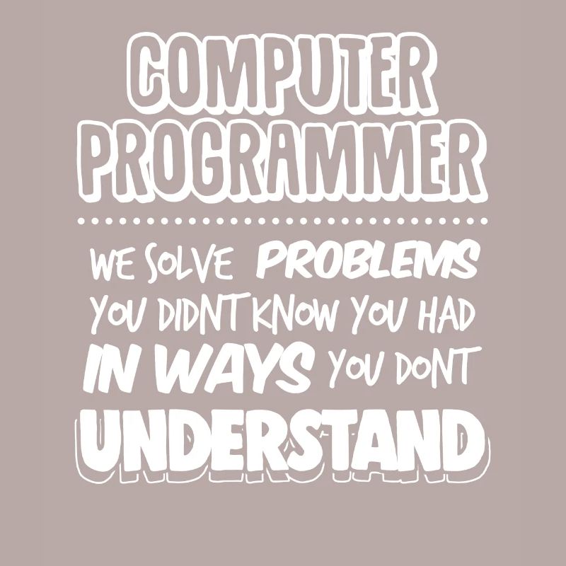 Computer Programmer Geek Pun Apparel