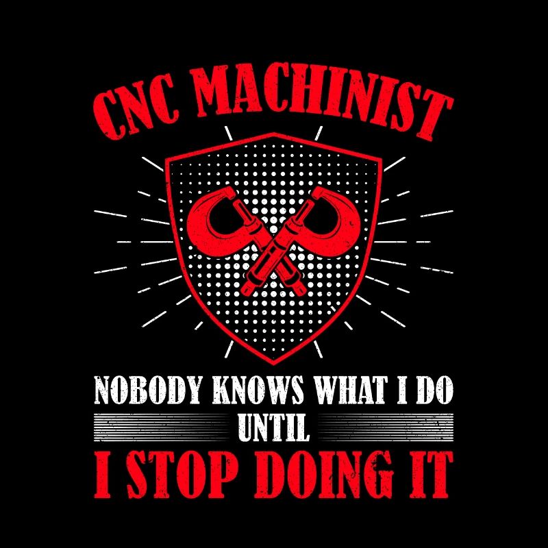 Mechanic CNC operator CNC milling cutter