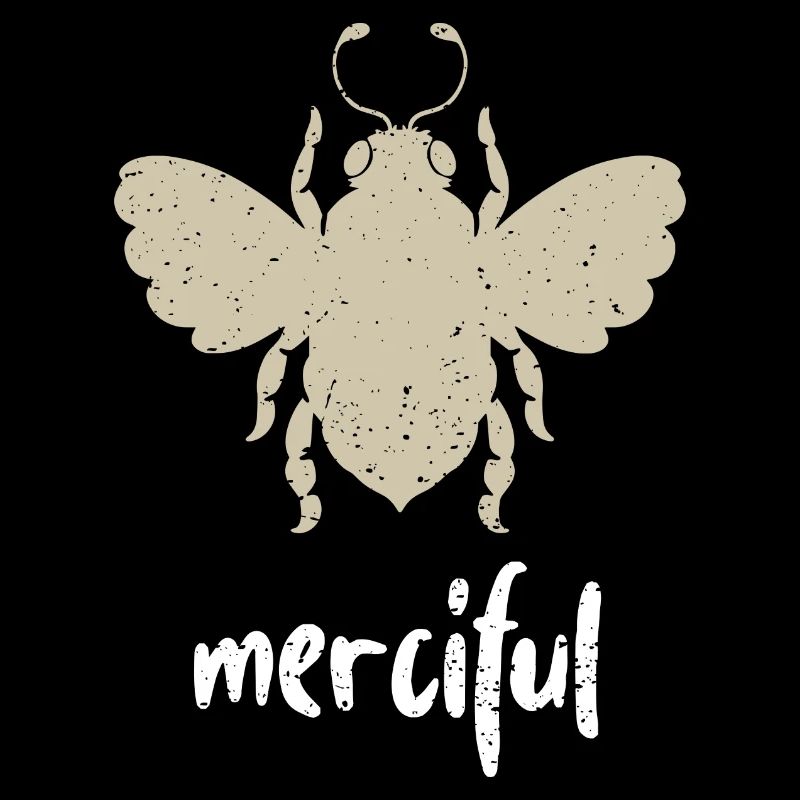 Beige Bee Merciful Biene Be Merciful