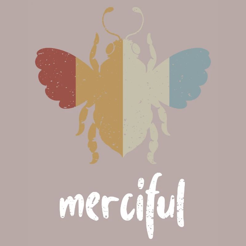 Retro Bee Merciful Biene Be Merciful