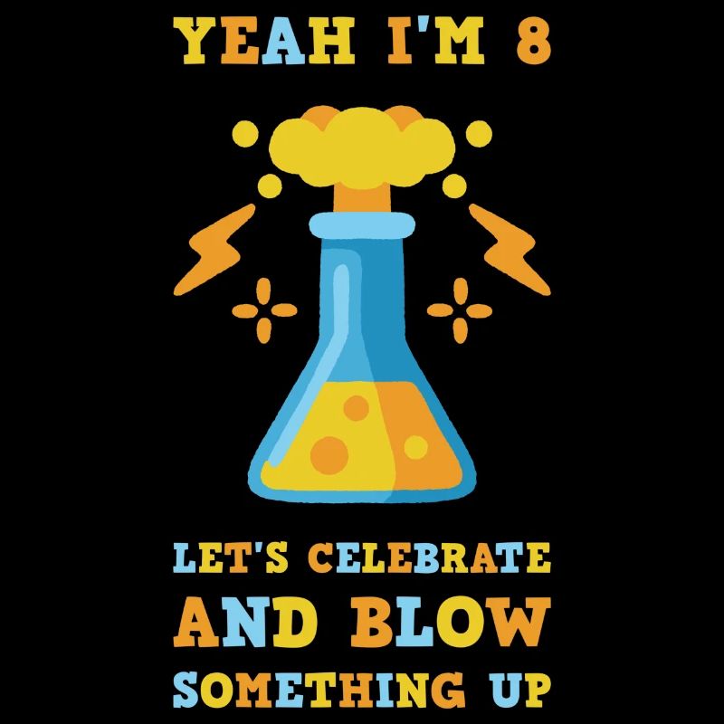 Scientifique Anniversaire Huit Science