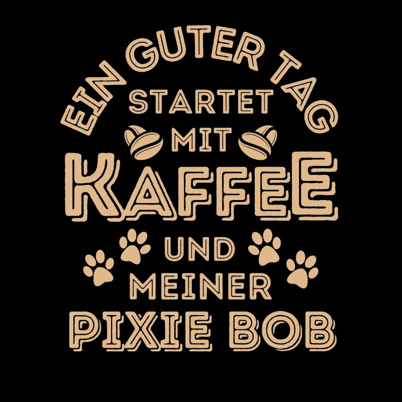 Pixie Bob Katze Kaffee Cafe