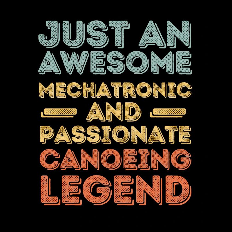 Mechatronics Engineer Canoe retro