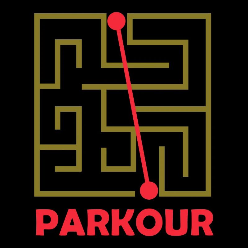 Parkour labyrinthe freerunner freerunner