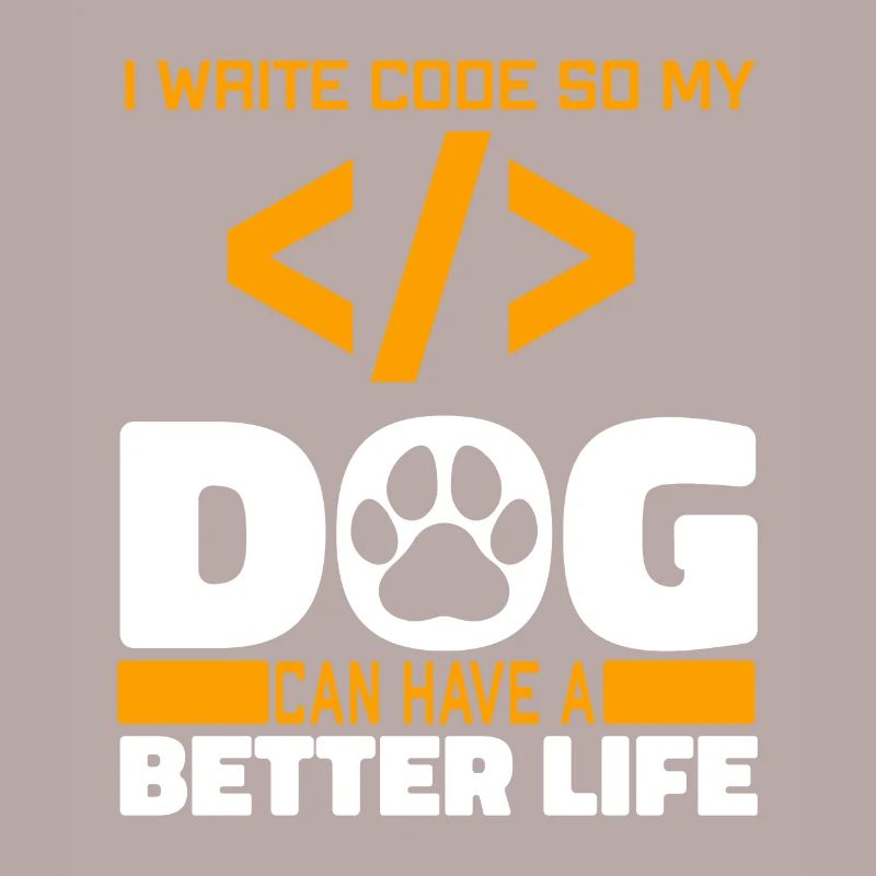 Entwickler Coder Programmierer Hund