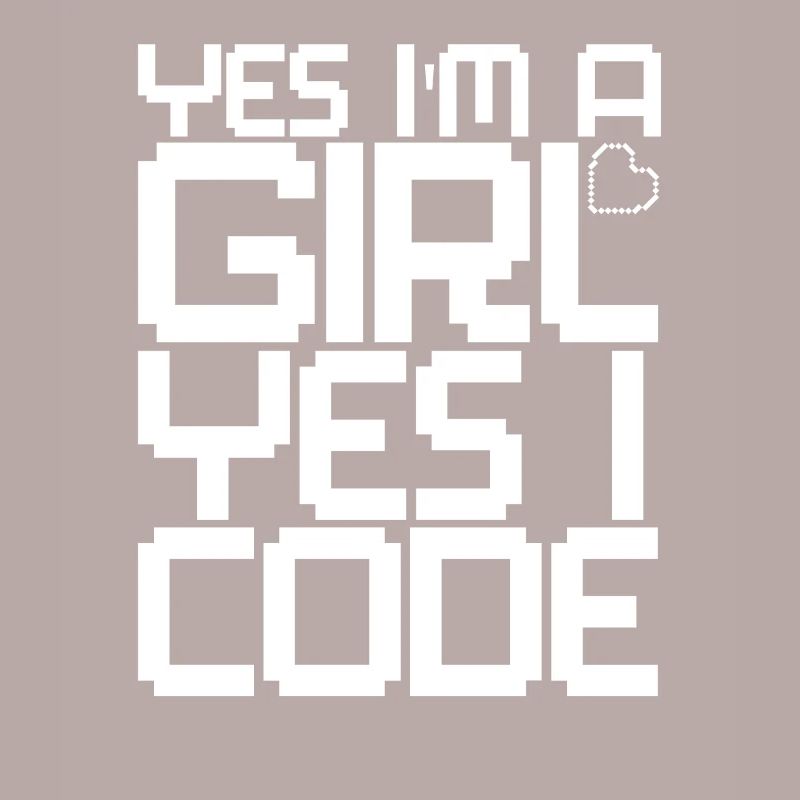 Développeur Coder Programmeur Girl