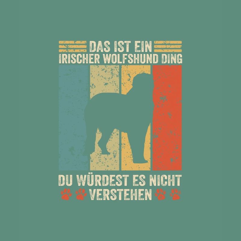 Das ist ein irischer Wolfshund Ding