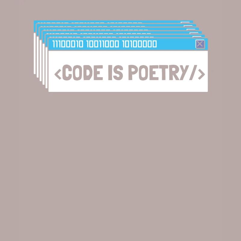 Développeur Coder Programmeur Poésie