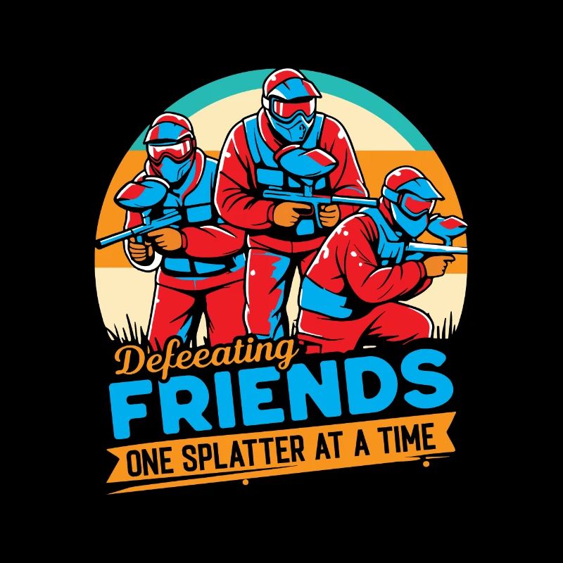 Vaincre des amis, une éclaboussure à la fois.