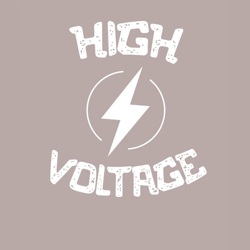 Volt Current High Voltage Lightning Thunderstorm Gift