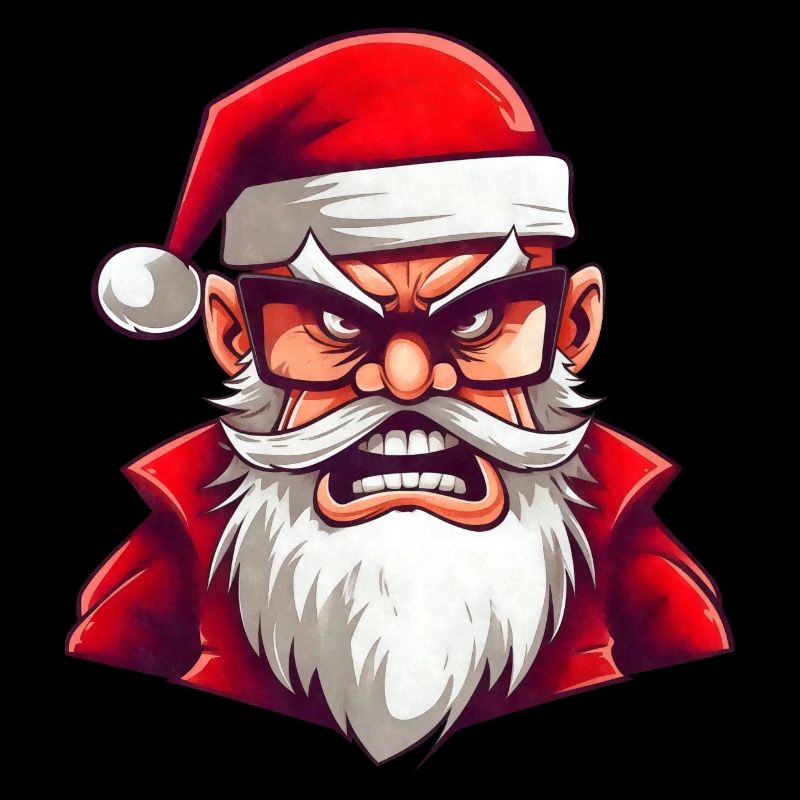Fun Angry Santa
