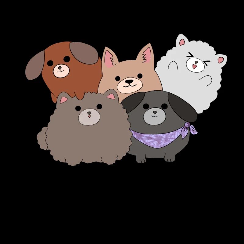 Kawaii dogs