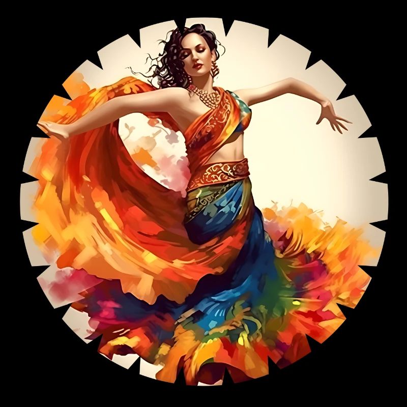 Danse orientale, aussi appelée danse du ventre