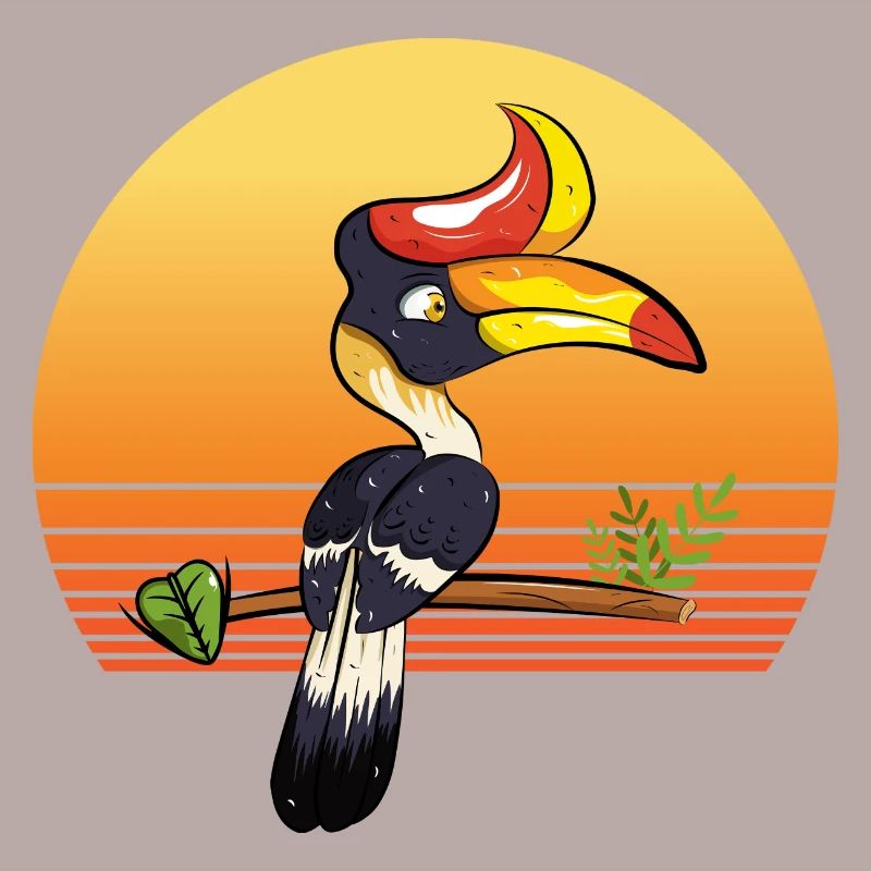 Hornbill Retro