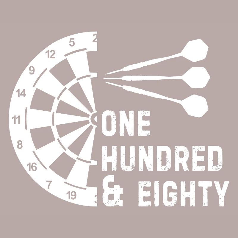 One hundred and eighty throwing skewer darts darts player