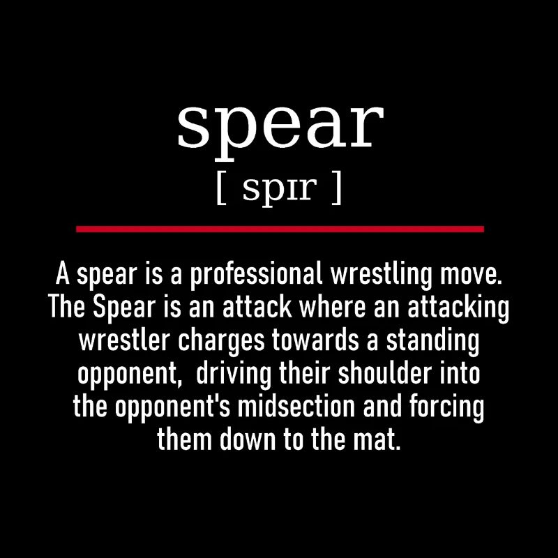 spear - spelling and description