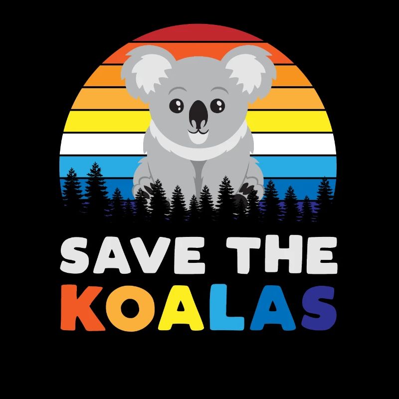 Save the Koalas Vintage