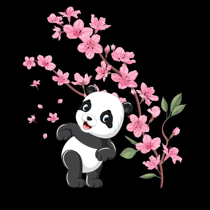 Panda Cherry Blossom Cherry Blossom Japanese Pandas