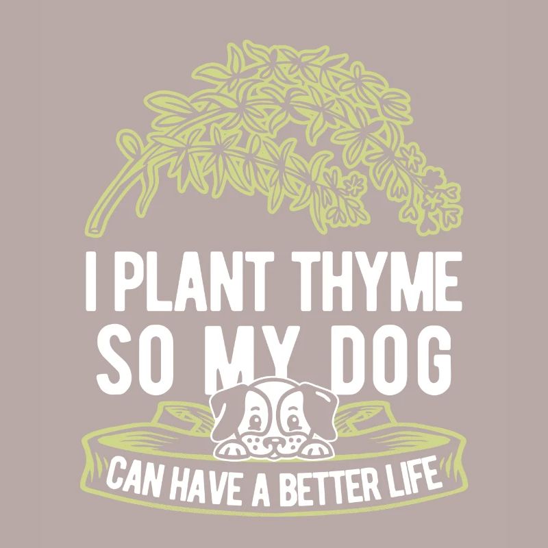 Thyme Herb Dog