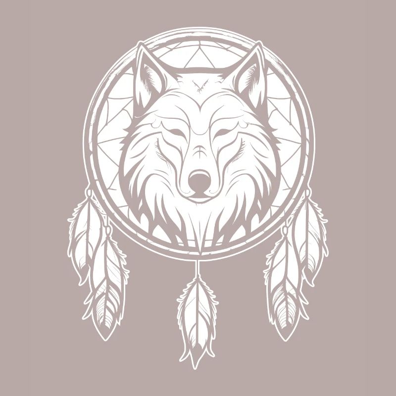 Wolf Traumfänger