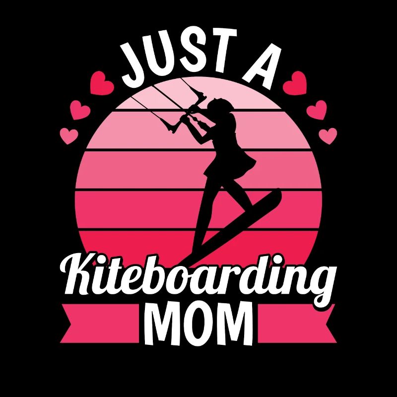 Kitesurfer Kitesurfen Kiten Kitesurfing Mutter