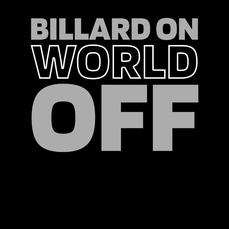 Billard Billard On World Off