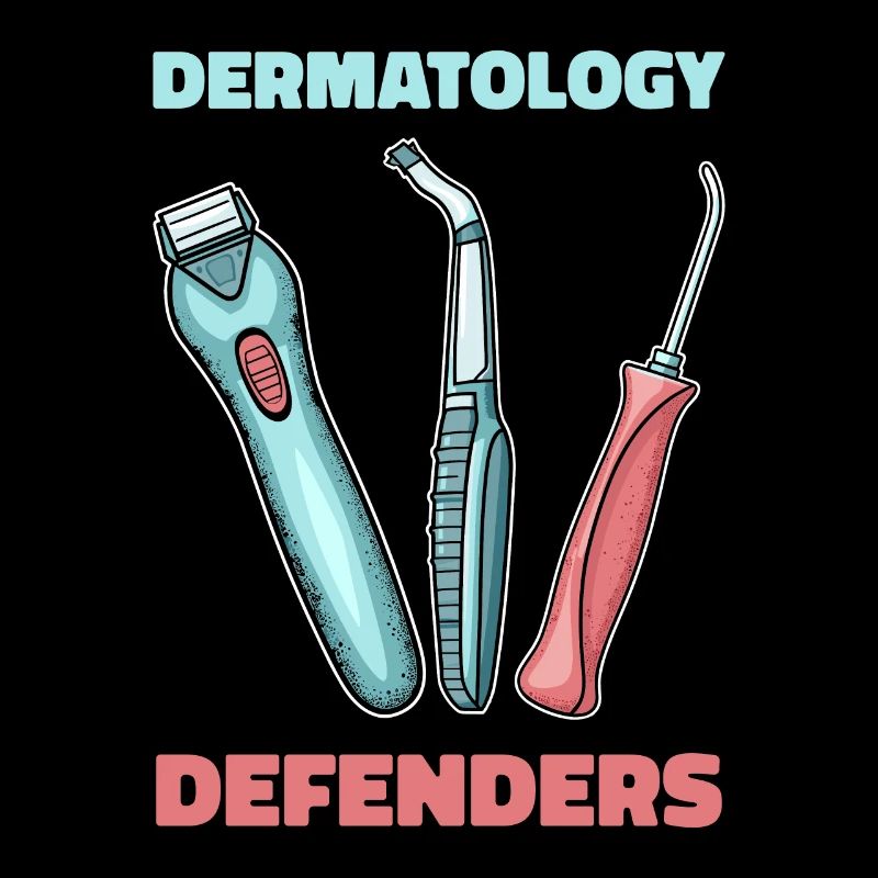 Dermatologische Krankenschwester Team