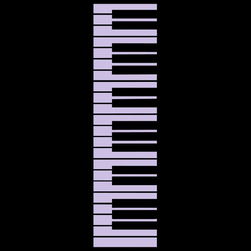 klaviertasten, piano, klavier, keyboard 2farbig