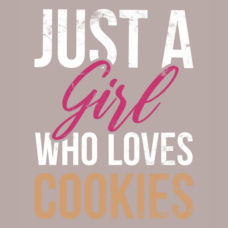 Nur Ein Mädchen, Das Kekse Zum Bäcker Oder Backen