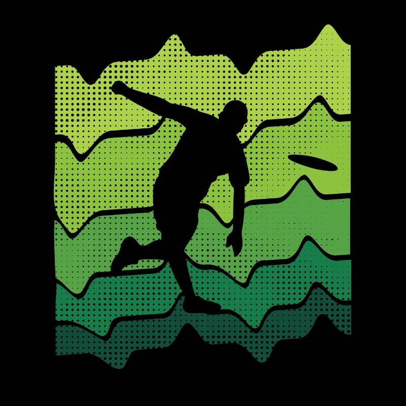 Disc Golf Player Frisbee Sport Disc Golf